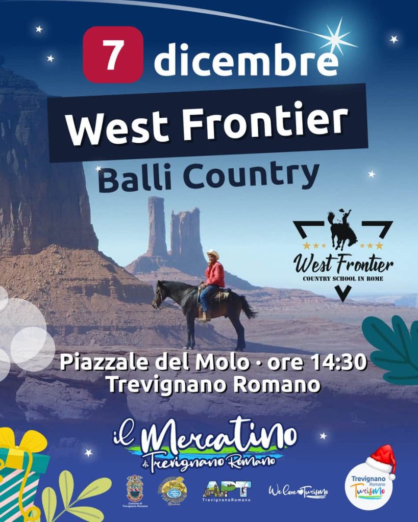 West Frontier 1 7 dicembre balli country - Trevignano Romano Turismo