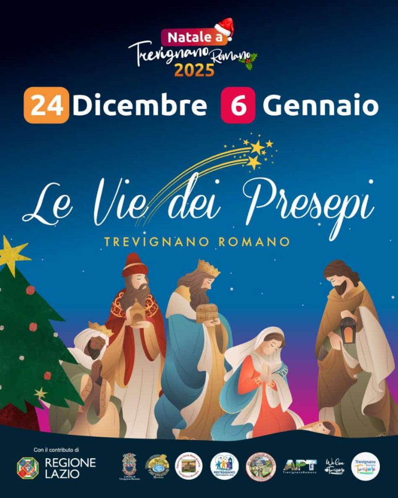 VIe dei presepi 2025 portale - Trevignano Romano Turismo
