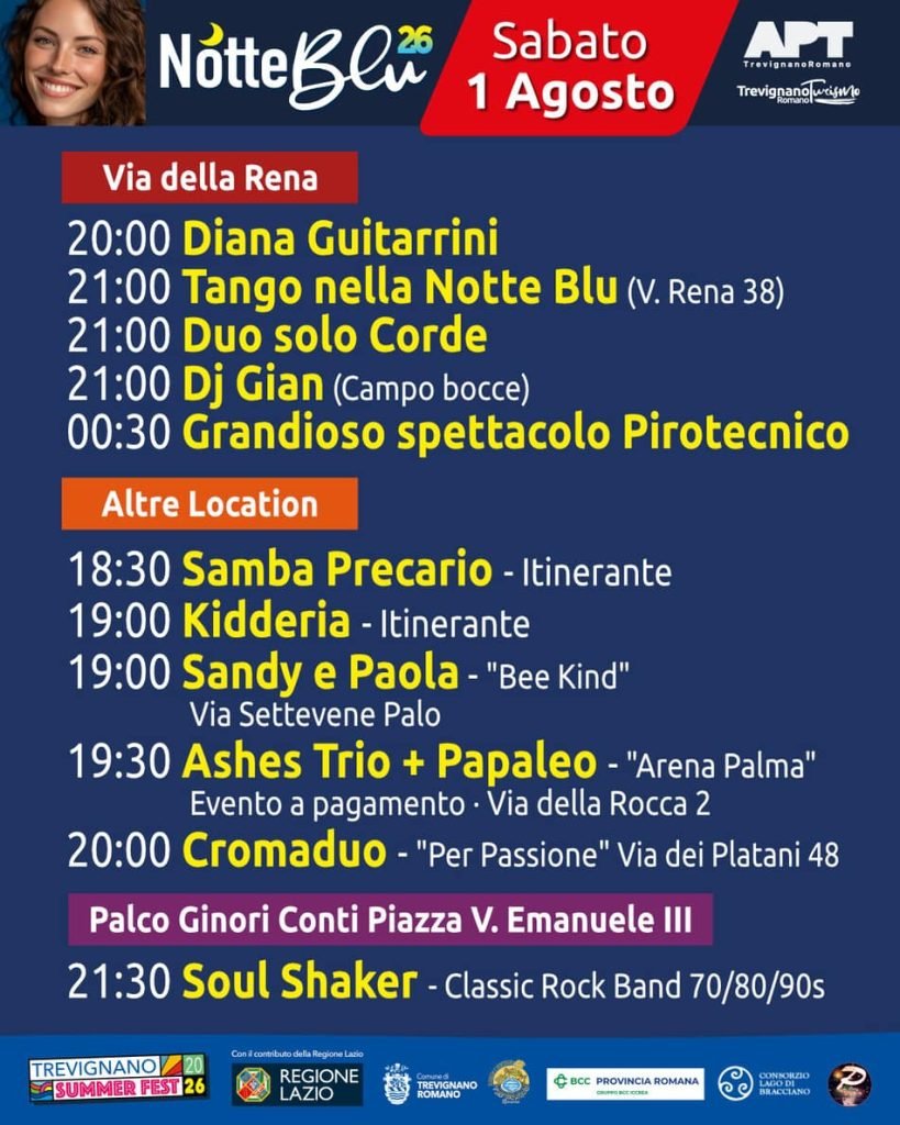 notteblu programma 3 portale - Trevignano Romano Turismo